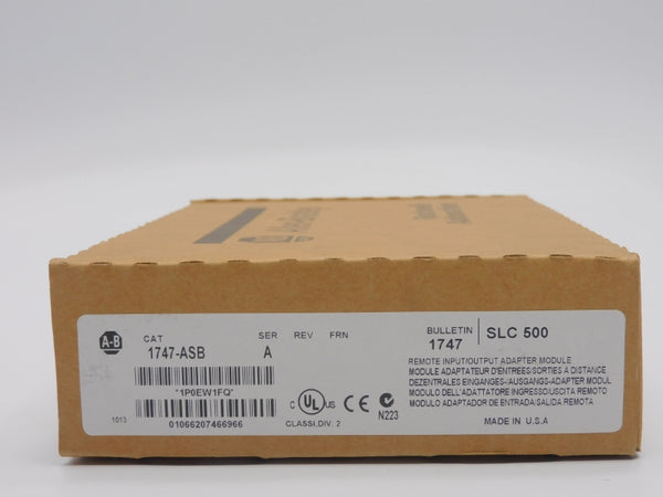 ALLEN BRADLEY 1747-ASB SER. A NSFS