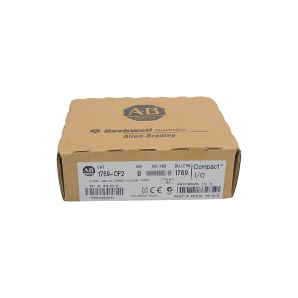 ALLEN BRADLEY 1769-OF2 SER. B F/W 3.1 DATE: 2014 NSFS