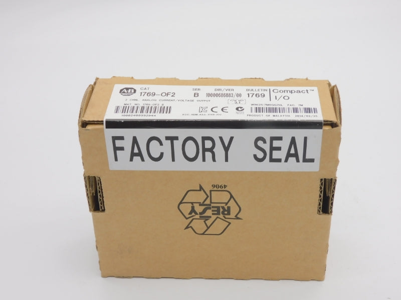 ALLEN BRADLEY 1769-OF2 SER. B F/W 3.1 DATE: 2014 NSFS