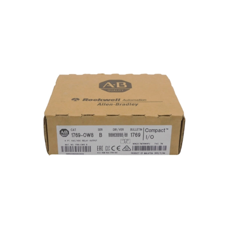 ALLEN BRADLEY 1769-OW8 SER. B F/W 3.1 DATE: 2015 NSFS
