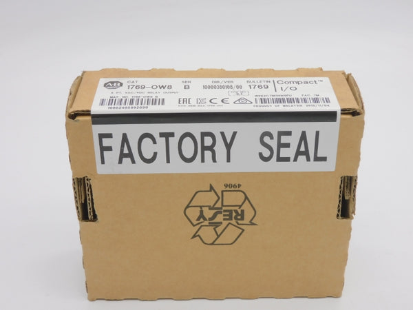 ALLEN BRADLEY 1769-OW8 SER. B F/W 3.1 DATE: 2015 NSFS