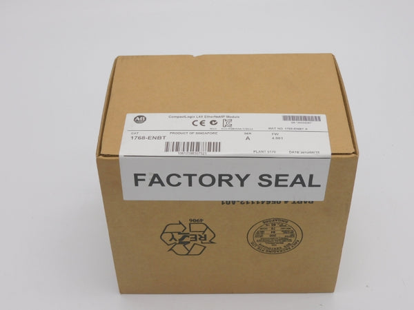 ALLEN BRADLEY 1768-ENBT SER. A F/W 4.001 DATE: 2012 NSFS