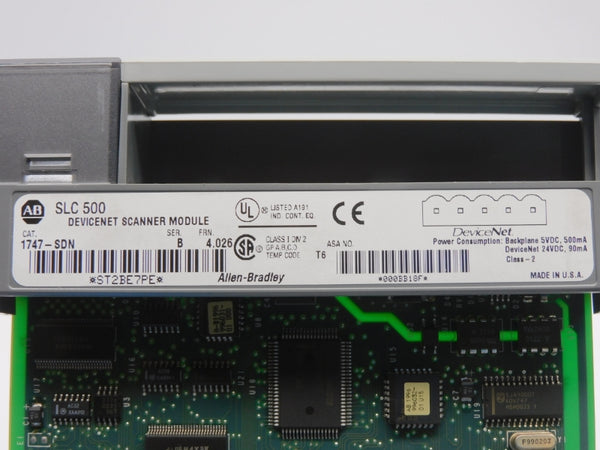 ALLEN BRADLEY 1747-SDN SER. B F/W 4.026 24VDC (NO CONNECTOR) NSNP