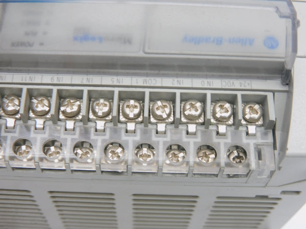 ALLEN BRADLEY 1762-L24BWA SER. C F/W 7 REV. D 100-240VAC ( NO COVER) UNMP