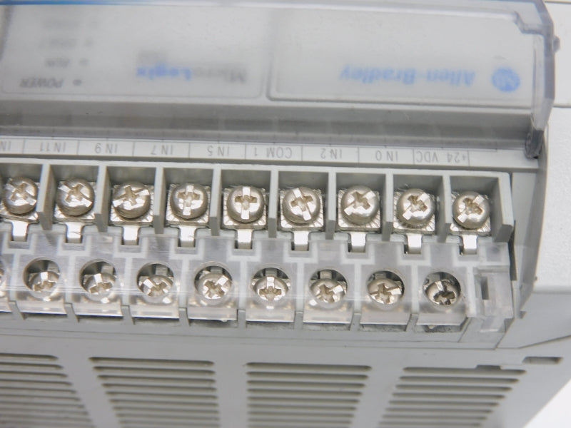 ALLEN BRADLEY 1762-L24BWA SER. C F/W 7 REV. D 100-240VAC ( NO COVER) UNMP