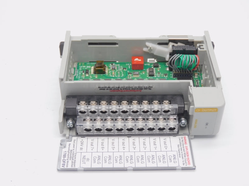 ALLEN BRADLEY 1769-OF8V SER. A F/W 2.1 VER. 07 24VDC NSMP