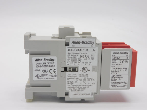 ALLEN BRADLEY 100S-C09EJ05BC SER. A 24VDC 32A (BR/WH) NSMP