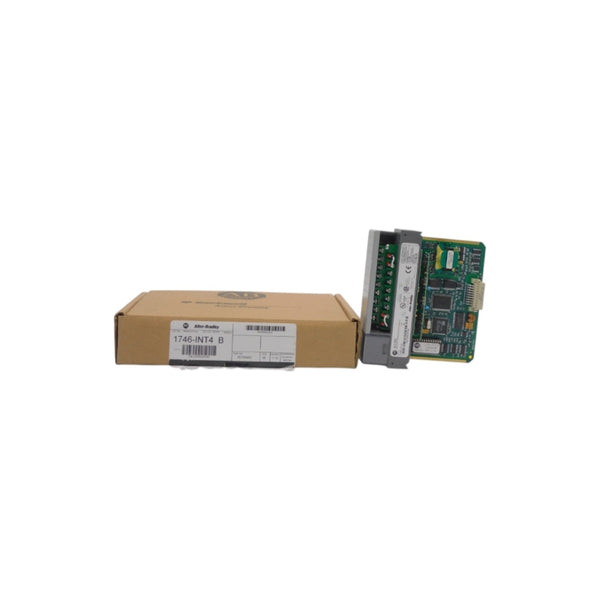 ALLEN BRADLEY 1746-INT4 SER. B F/W 1.10 VER. 16 24VDC 0.110A NSMP