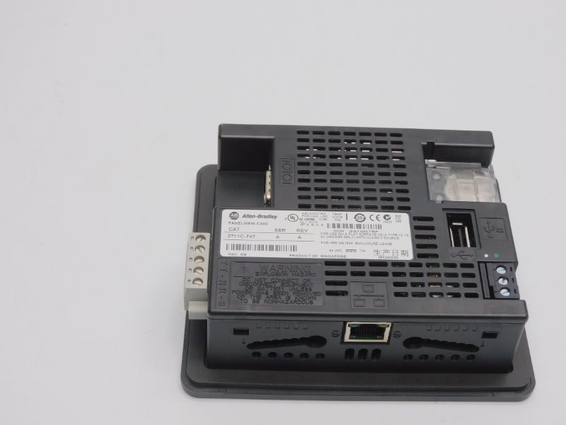 ALLEN BRADLEY 2711C-T4T SER. A REV. A 24VDC NSMP