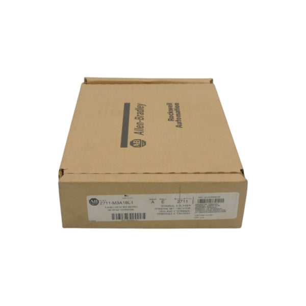 ALLEN BRADLEY 2711-M3A18L1 SER. A F/W 4.46 REV. E 24VDC NSFS