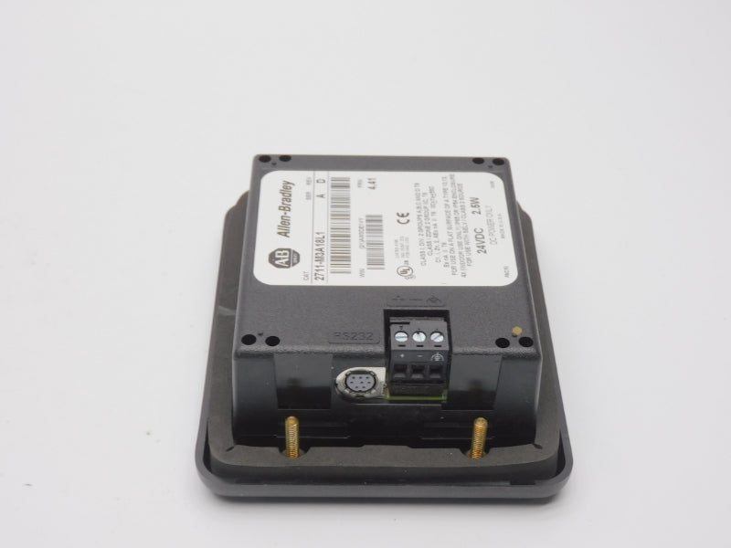 ALLEN BRADLEY 2711-M3A18L1 SER. A F/W 4.41 REV. D 24VDC NSMP