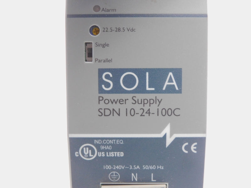 SOLA SDN10-24-100C 100-240V 3.5A UNMP