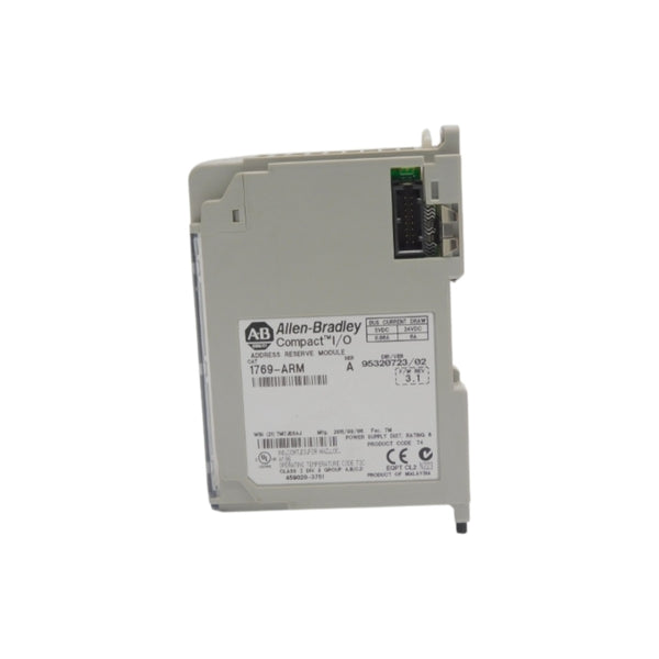ALLEN BRADLEY 1769-ARM SER. A F/W 3.1 VER. 02 24VDC 0.06A NSNP