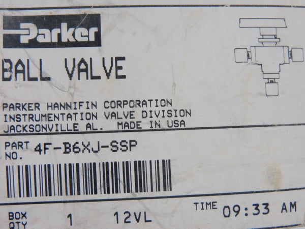 PARKER 4F-B6XJ-SSP NSMP