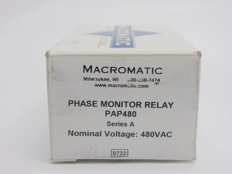 MACROMATIC PAP480 SER. A 480VAC 10A NSMP