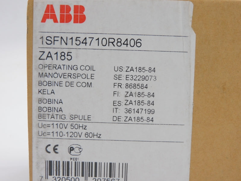 ABB 1SFN154710R8406 ZA185-84 110-120V NSMP