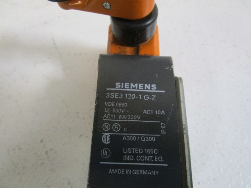 SIEMENS 3SE3120-1G-Z UNMP