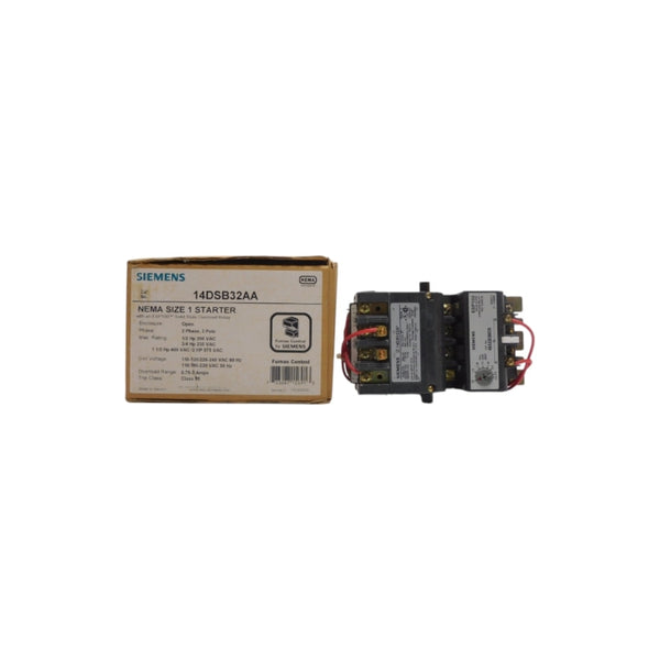SIEMENS 14DSB32AA SER. C 110-120/220-240VAC 0.75-3A NSMP