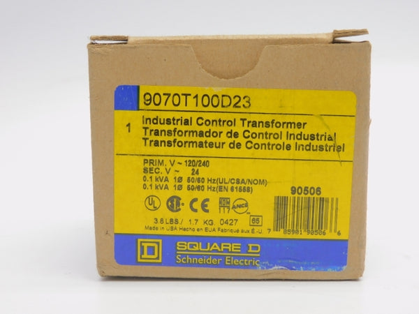 SQUARE D 9070T100D23 120/240V NSMP