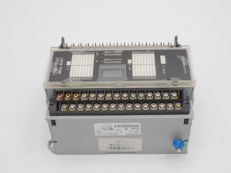 ALLEN BRADLEY 1791-16AC SER. B REV. B01 79-132VAC (NO DOOR) (AS PICTURED) UNMP