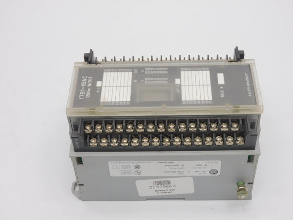 ALLEN BRADLEY 1791-16AC SER. B 79-132VAC (NO DOOR) UNMP