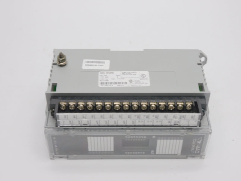 ALLEN BRADLEY 1791-8AC SER. B 120VAC UNMP