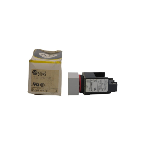 ALLEN BRADLEY 800MS-CP16 SER. A 110/120V (BK/YL) NSMP