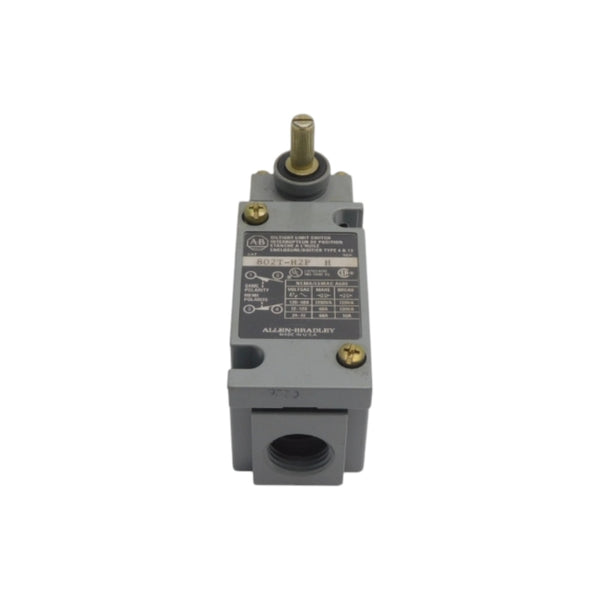 ALLEN BRADLEY 802T-H2P SER. H 120-600V 60A NSNP