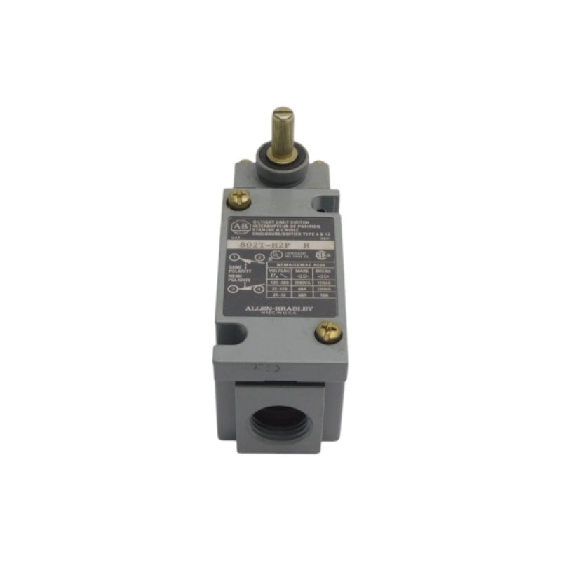 ALLEN BRADLEY 802T-H2P SER. H 120-600V 60A NSNP