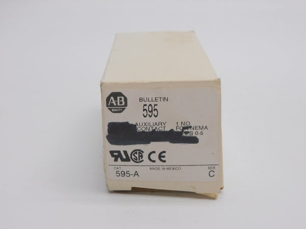 ALLEN BRADLEY 595-A SER. C 600VAC (WH) NSMP