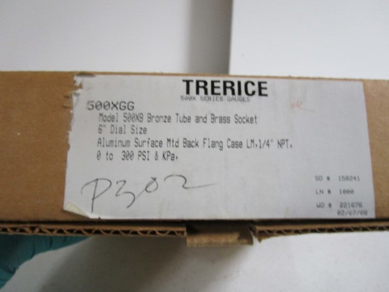 TRERICE 500XGG  0-300PSI NSMP