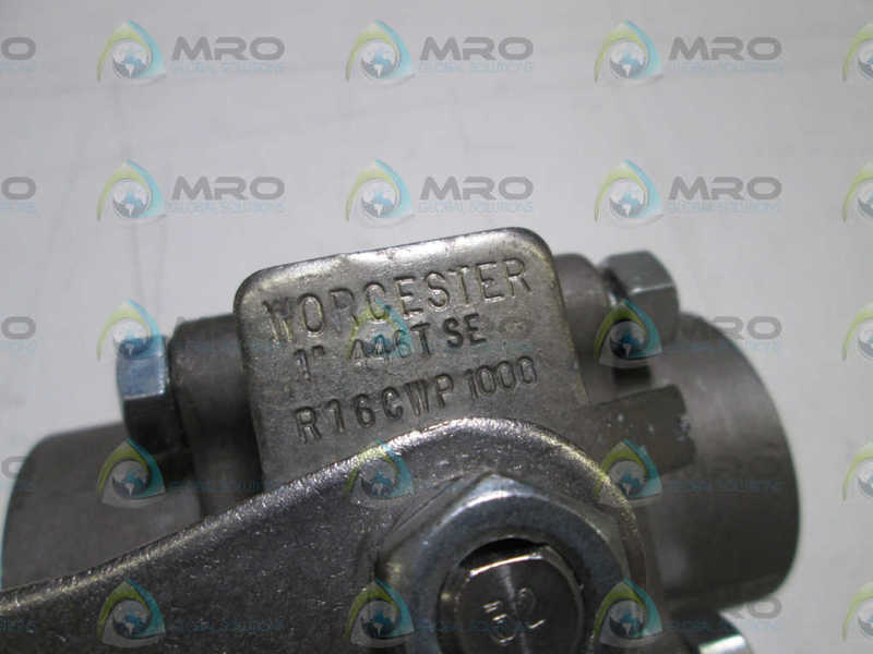 WORCESTER 446TSE BALL VALVE 1" NSNP