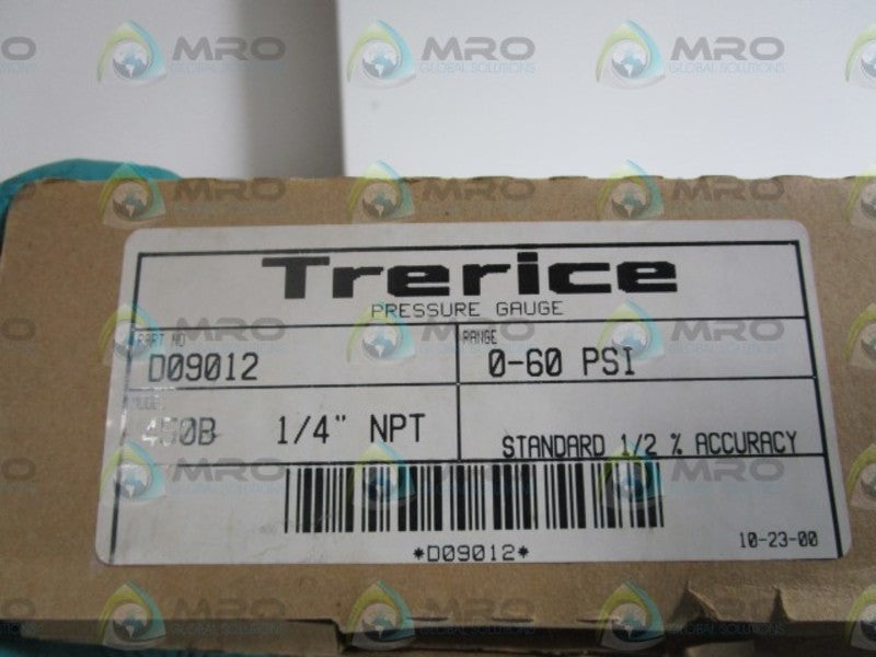 TRERICE D09012  0-60PSI NSMP