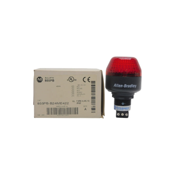 ALLEN BRADLEY 855PB-B24ME422 SER. A 24V (WH) NSMP