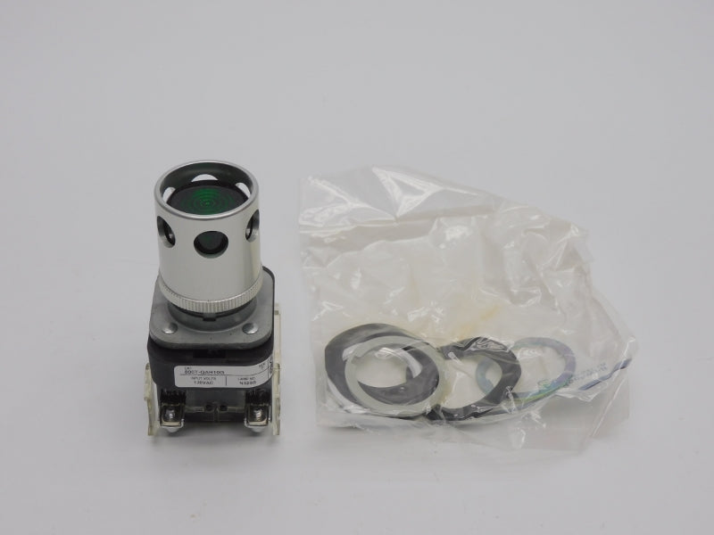 ALLEN BRADLEY 800T-QAH10G SER. T 120V (BR/WH) NSMP