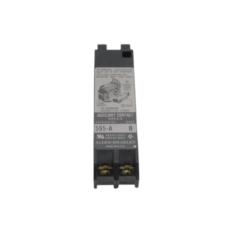 ALLEN BRADEY 595-A SER. B 600VAC (AS IS) NSNP