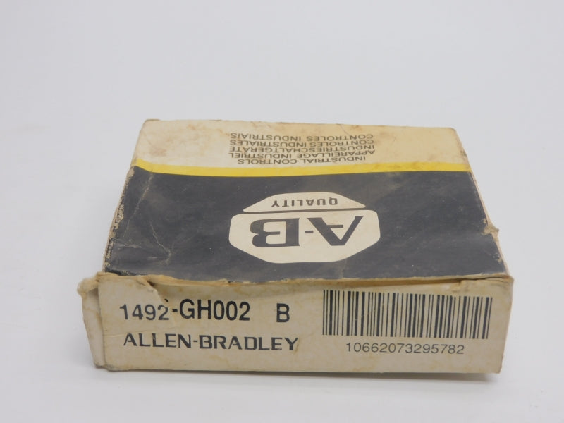 ALLEN BRADLEY 1492-GH002 SER. B 250V 0.2A (BK/YL) NSMP