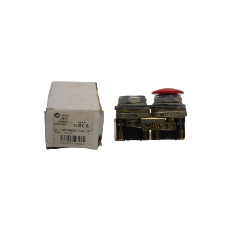 ALLEN BRADLEY 800T-FC16F SER. T (WH) NSMP