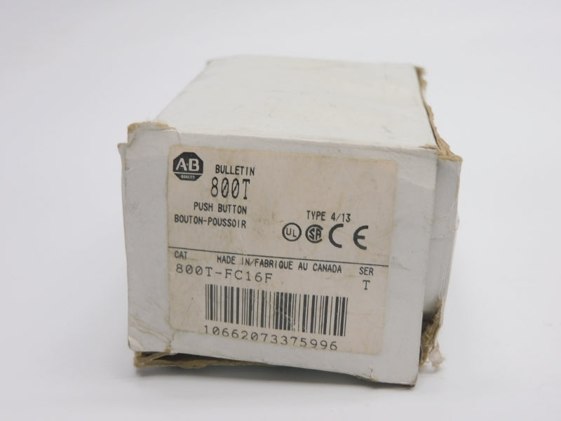 ALLEN BRADLEY 800T-FC16F SER. T (WH) NSMP