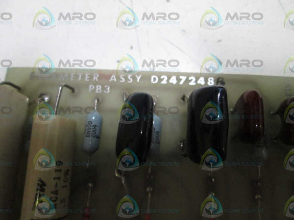 RATEMETER BOARD D247248B UNMP
