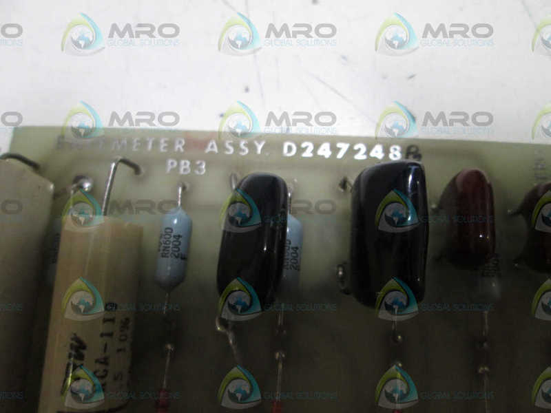 RATEMETER BOARD D247248B UNMP