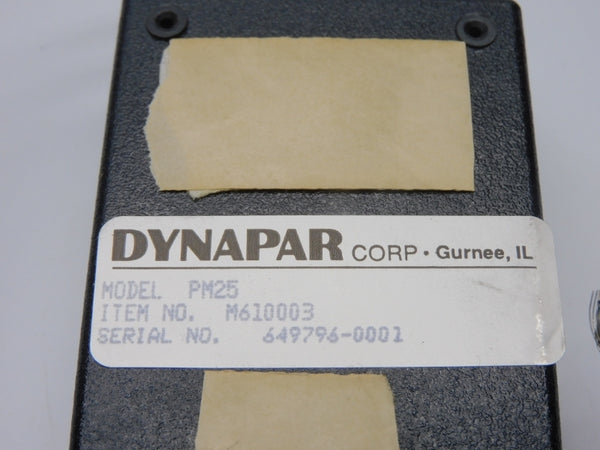 DYNAPAR PM25 M610003 12V NSNP