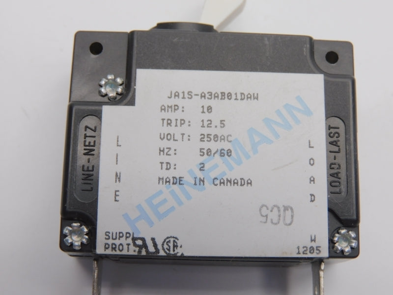 HEINEMANN JA1S-A3AB01DAW 250VAC 10A NSNP