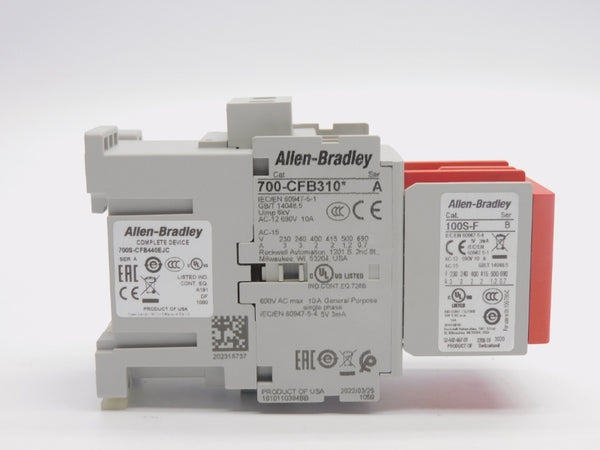 ALLEN BRADLEY 700S-CFB440EJC SER. A 24VDC 10A NSNP