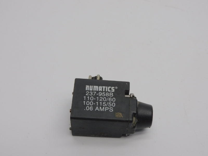 NUMATICS 237-958B 110/120-100/115V .06A UNMP