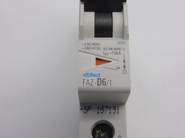 EATON FAZ-D6/1-SP 167191 277VAC 6A NSMP