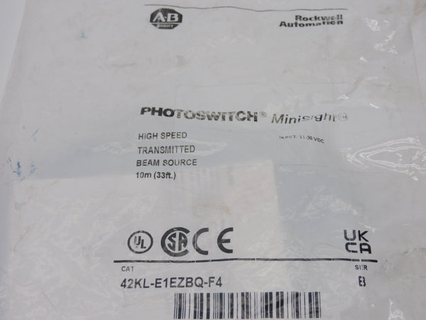 ALLEN BRADLEY 42KL-E1EZBQ-F4 SER. B 11-30VDC NSMP