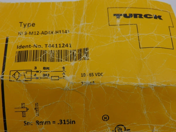 TURCK NI8-M12-AD4X-H1141 T4411241 10-65VDC NSNP