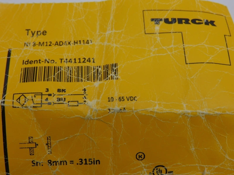 TURCK NI8-M12-AD4X-H1141 T4411241 10-65VDC NSNP
