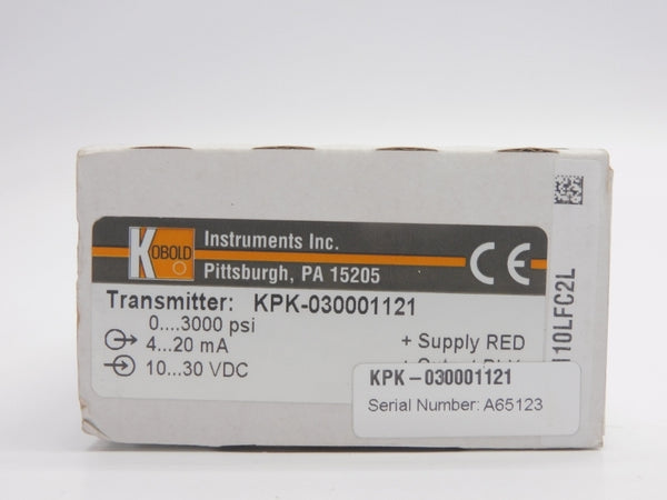KOBOLD KPK-030001121 10-30VDC 0-3000PSI NSMP